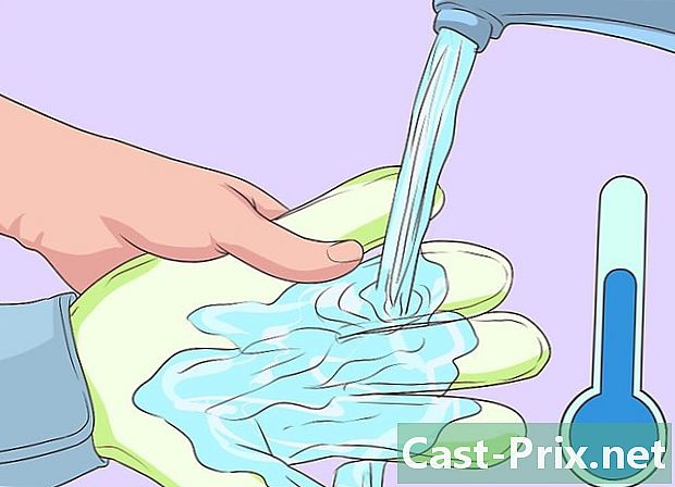 Як почистити ватяну рукавичку