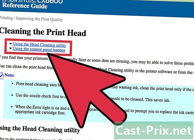 Jak čistit tiskárnu - Vodítka