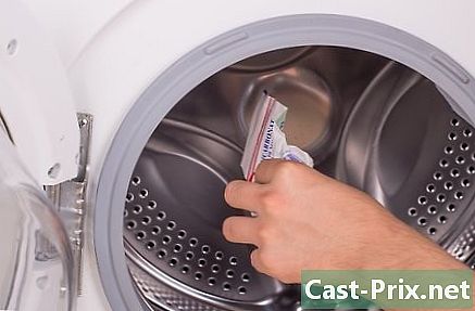 Önden yüklemeli bir çamaşır makinesinin temizlenmesi