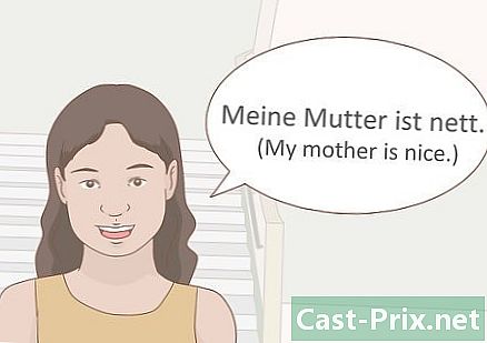 Jak o vás mluvit německy