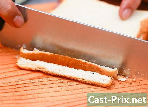 Cara menyiapkan roti Melba