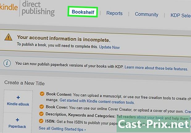 Hoe een boek op Amazon te publiceren