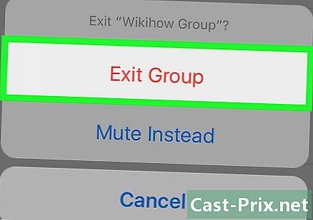 Hogyan lehet elhagyni a WhatsApp csoportot?