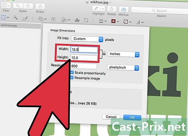 כיצד לשנות גודל של תמונות (עבור Mac)