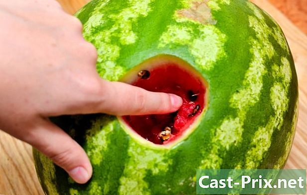 Hur man fyller en vattenmelon