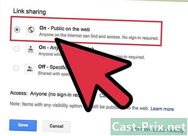 כיצד להפוך מסמך של Google Doc לציבורי