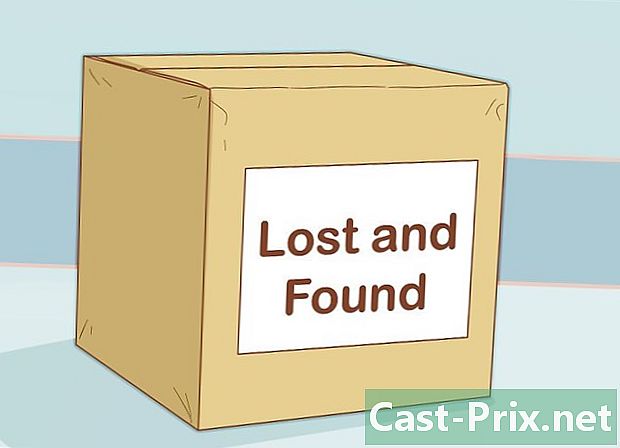 Как да намерите изгубени предмети