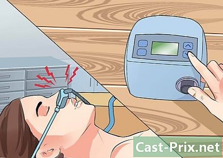 CPAP मशीन पर दबाव को कैसे समायोजित करें