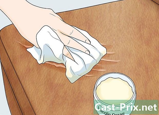 Cum să repari zgârieturile pe un mobilier din piele
