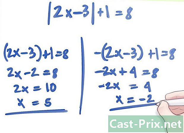 Cómo resolver ecuaciones con valores absolutos - Guías