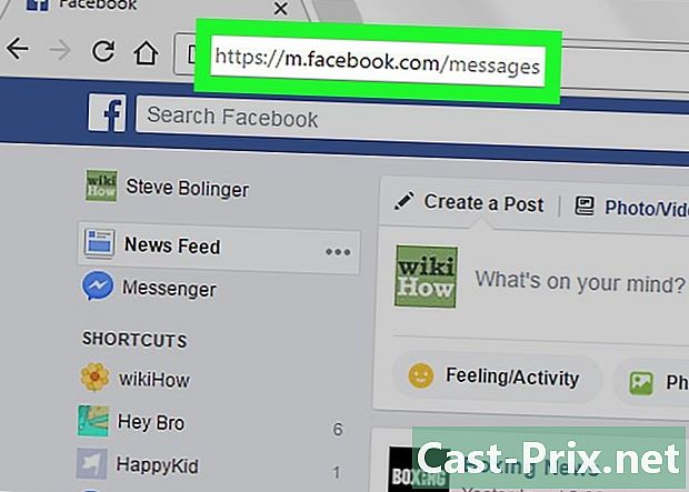 Facebook 메신저 대화의 일부를 저장하는 방법