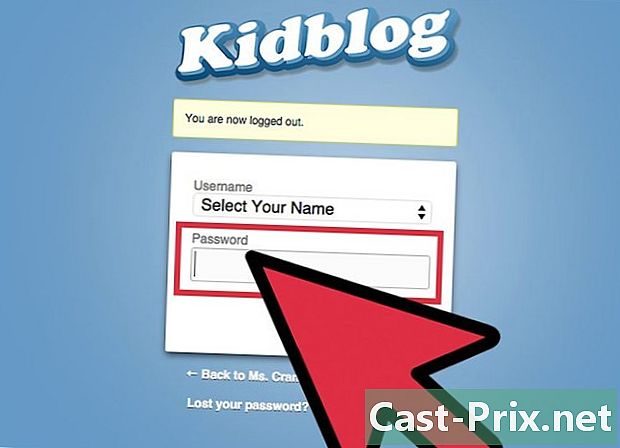 Bagaimana cara terhubung ke Kidblog