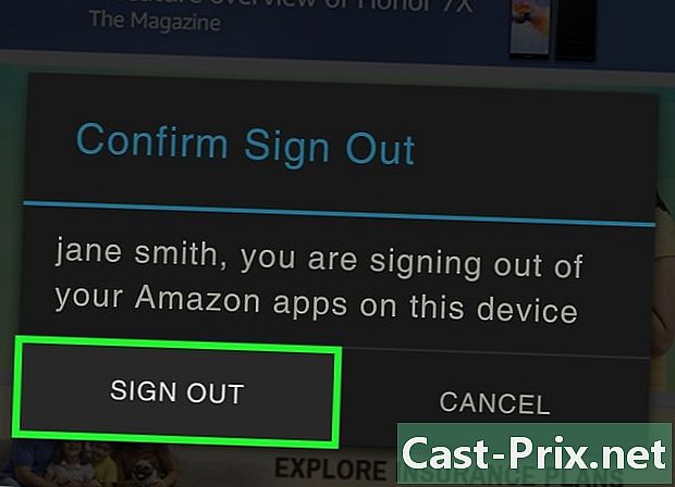 Πώς να αποσυνδεθείτε από το Amazon στο Android