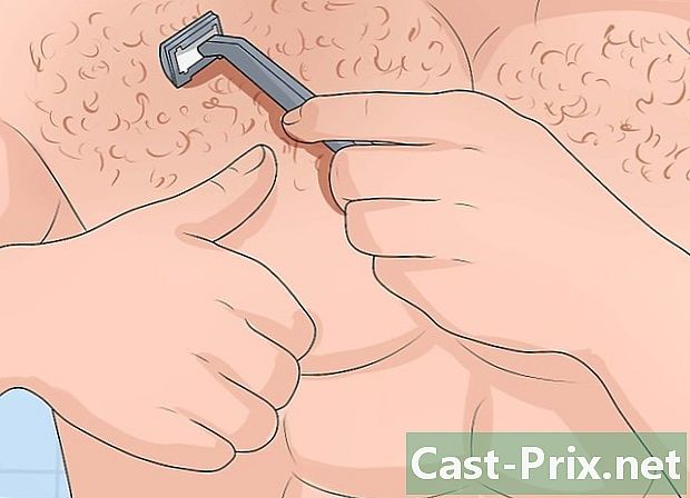 جسم کے بال مونڈنے کا طریقہ (مردوں کے لئے)