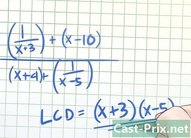 Cómo simplificar fracciones complejas