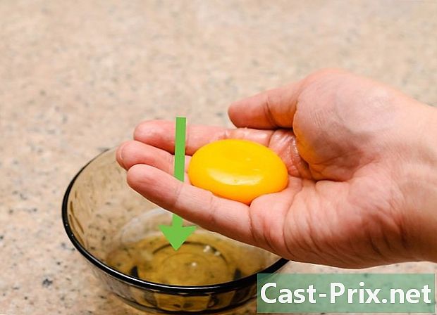 Cara memisahkan putih dari kuning telur