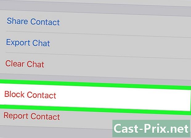 Hur man tar bort en kontakt från WhatsApp