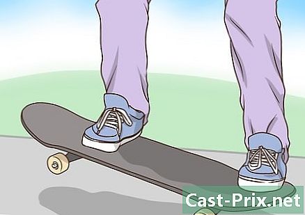 Hur man står på en skateboard - Guider