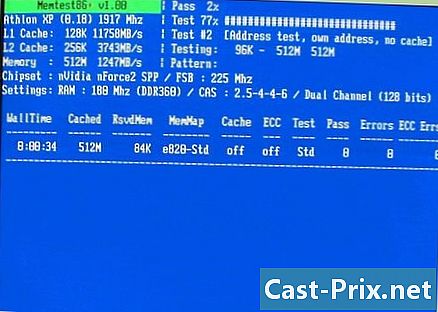 Hur man testar RAM-minnet på en dator med MemTest86 - Guider