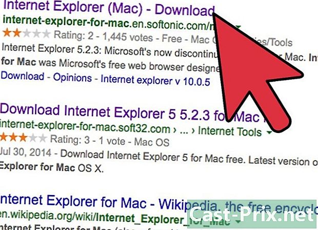 Sådan downloades Internet Explorer på en Mac - Guider