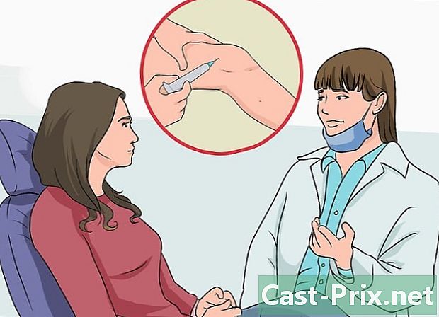 Hoe een opgeblazen knie te behandelen