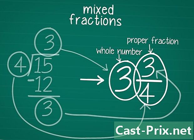 Com convertir una fracció incorrecta en un nombre mixt