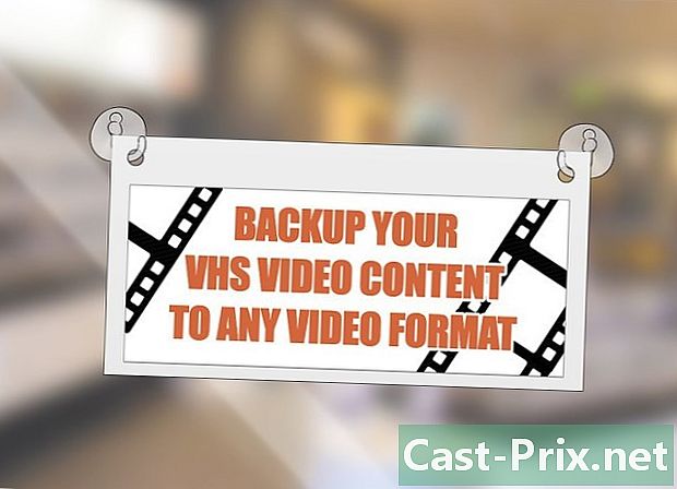 כיצד להעביר קלטות VHS לתקליטורי DVD או מדיה דיגיטלית אחרת