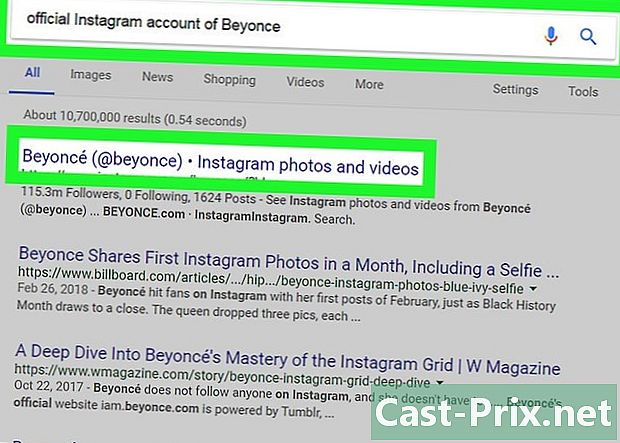 Hogyan lehet megtalálni egy személy Instagram-fiókját fiók nélkül - Útmutatók