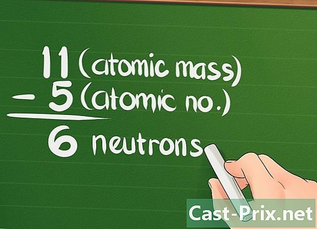 Wie finde ich die Anzahl der Protonen, Elektronen und Neutronen?