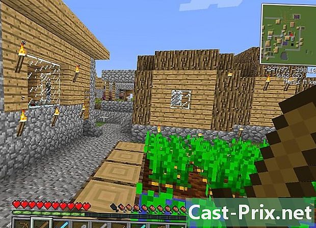 कैसे Minecraft में एक गांव खोजने के लिए