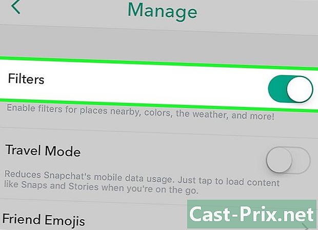 Come utilizzare i filtri su Snapchat