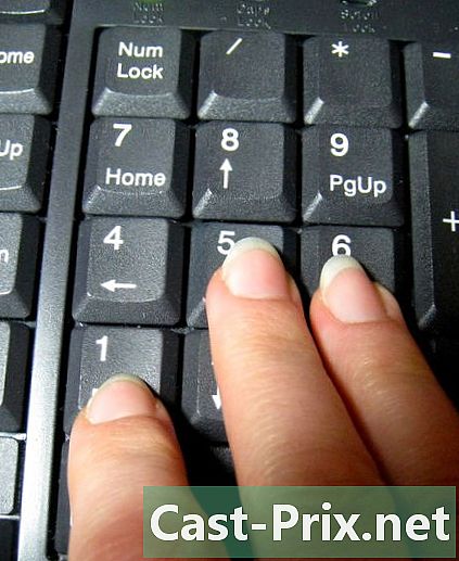 Ako používať numerickú klávesnicu