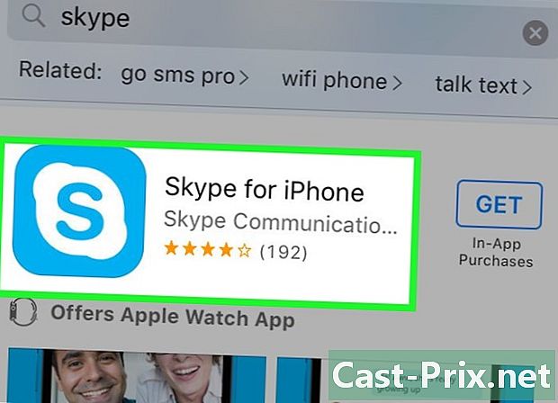A Skype használata iPhone-on