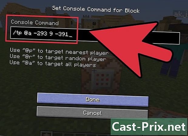 Jak používat příkazový blok v Minecraft