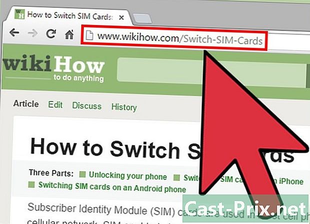 SIM 카드를 사용하여 휴대 전화를 변경하는 방법