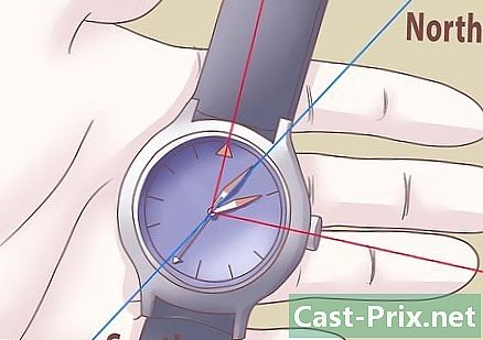 針時計をコンパスとして使用する方法