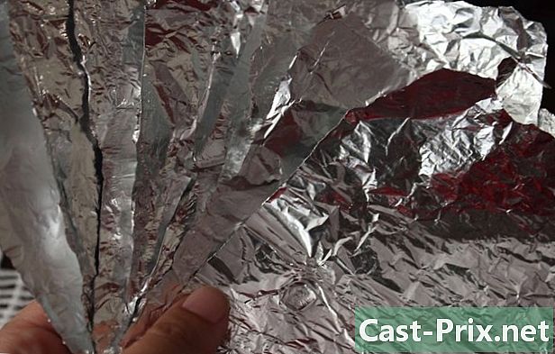 Hogyan készítsünk hurkokat alumínium fóliával? - Útmutatók