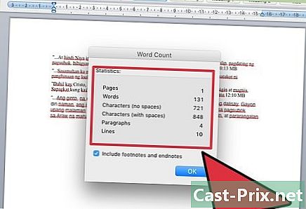 Come controllare il numero di parole in Microsoft Word